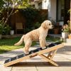 Dog Ramp with Non-Slip and Adjustable Height 39.3 X 15.7 X 1.8 in