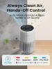 Pet Air Purifier up to 1500 Ft², Enhanced Activated Carbon & 360° Grille Air Intake for Hair Odor Dander Allergies, 5-Stage H13 True HEPA