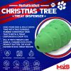 Christmas Tree Dog Toy - Durable Rubber Chew Toy for Large Dogs | USA Made