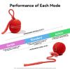 Cheerble Automatic Interactive Cat Toy, Wicked Ball Duo2, 2 in 1 Interchangeable Shells with Tail and Chirping Sounds, for All Lifestage