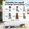 Outdoor kennel, dog house, dog cage, silver